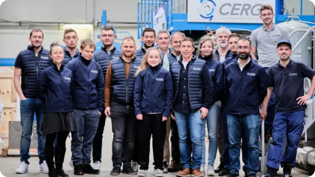 Équipe ingénierie et R&D CERG